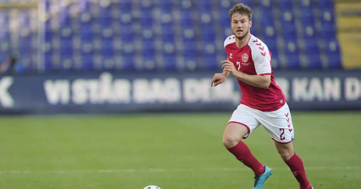 Joachim Andersen Denmark v Bosnia and Herzegovina June 2021