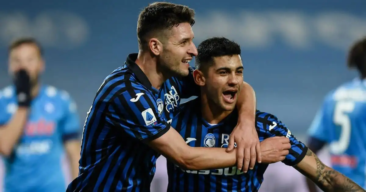 Berat Djimsiti, Cristian Romero Atalanta celeb