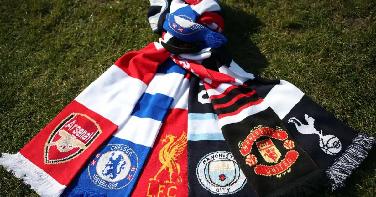 Arsenal, Chelsea, Tottenham scarves TEAMtalk