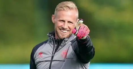 Kasper Schmeichel aims cheeky dig at hyped-up England team