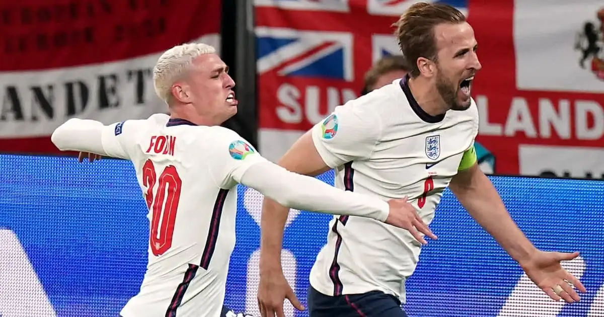 England daring to dream as record-matching Kane sinks dogged Denmark to ...