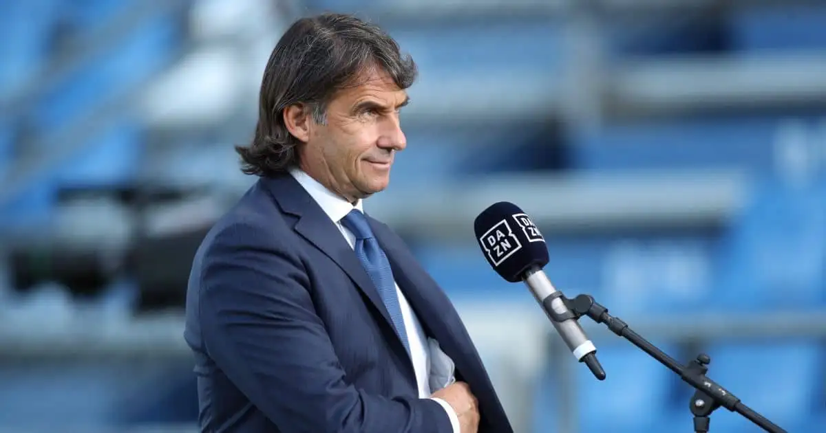Giovanni Carnevali Sassuolo CEO v Juventus May 2021