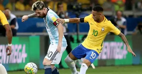 Neymar working hard to bring Lionel Messi to Paris Saint-Germain