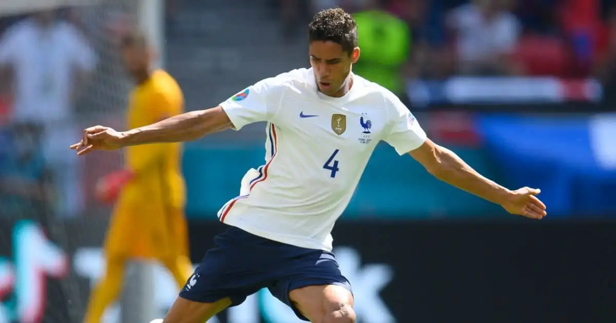 Raphael Varane Hungary v France Euro 2020