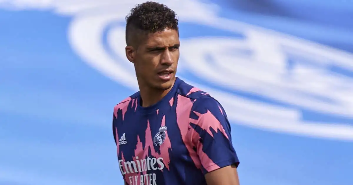 Raphael Varane, Real Madrid training