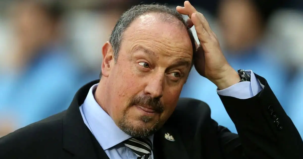 Rafa Benitez, new Everton boss during his Newcastle days