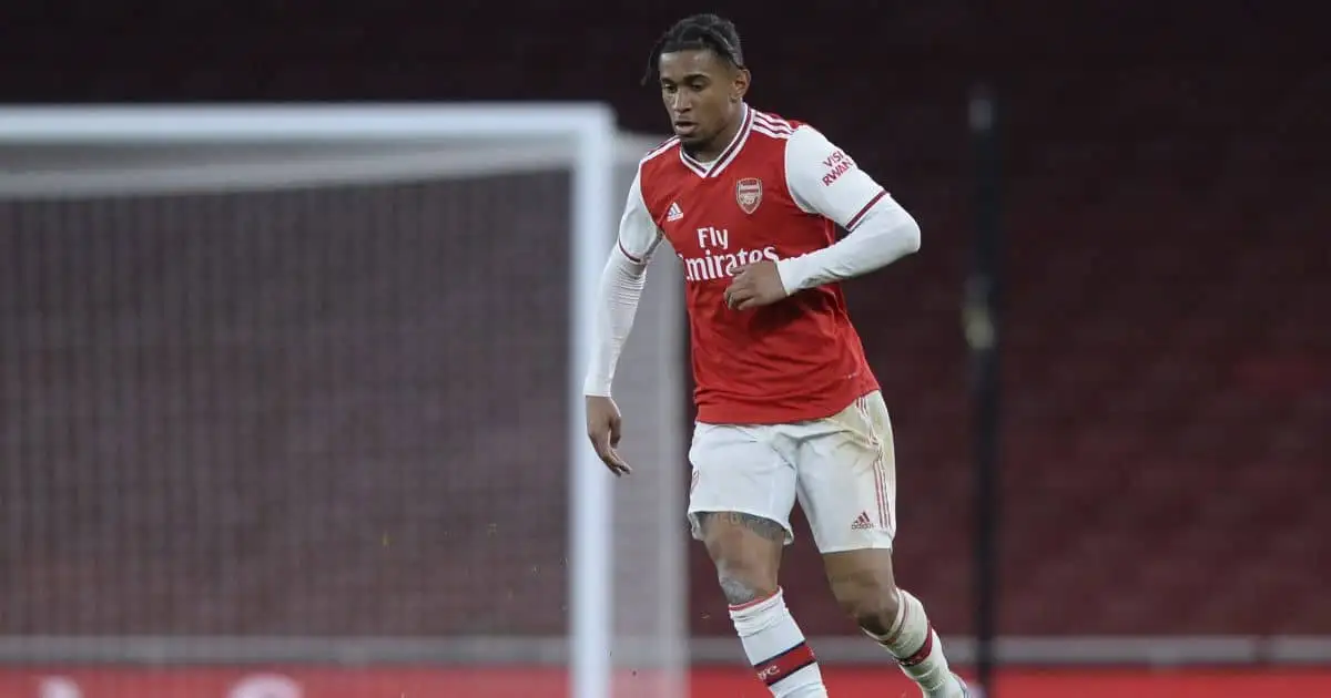 Reiss Nelson Arsenal Under-23s v Man City Under-23s February 2020