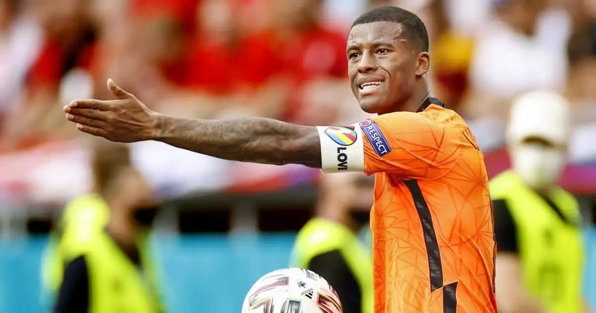 Georginio Wijnaldum Netherlands v Czech Republic Euro 2020