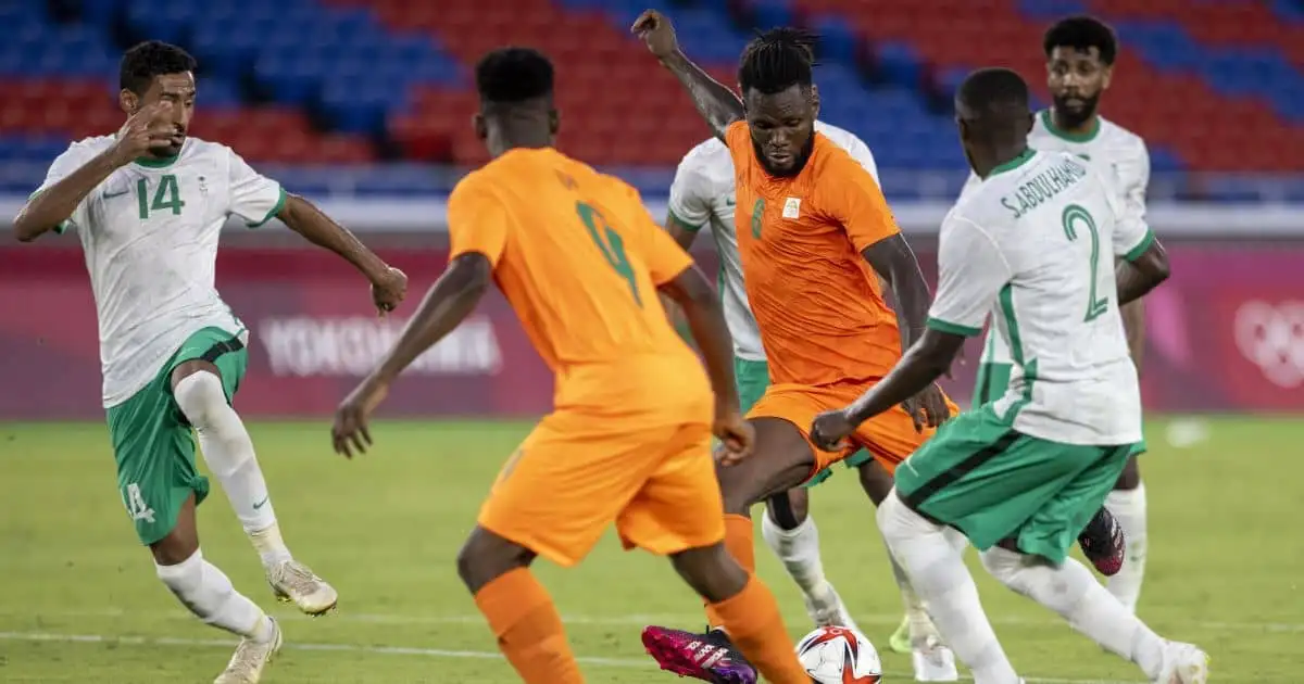 Franck Kessie Ivory Coast v Saudi Arabia July 2021