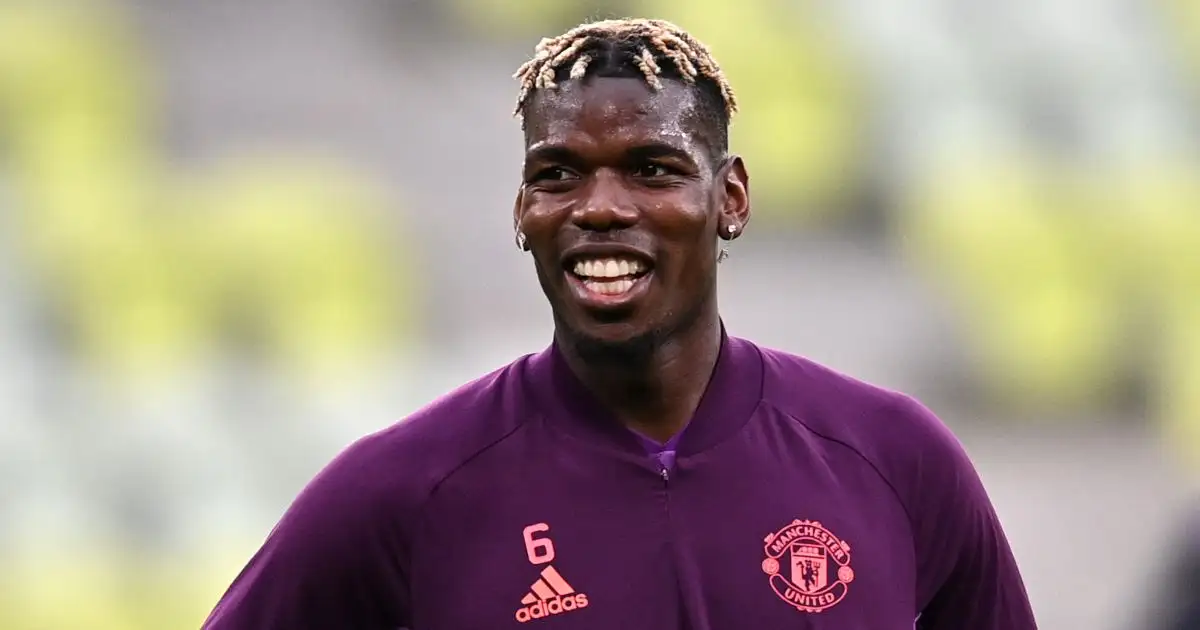 Paul Pogba Manchester United training