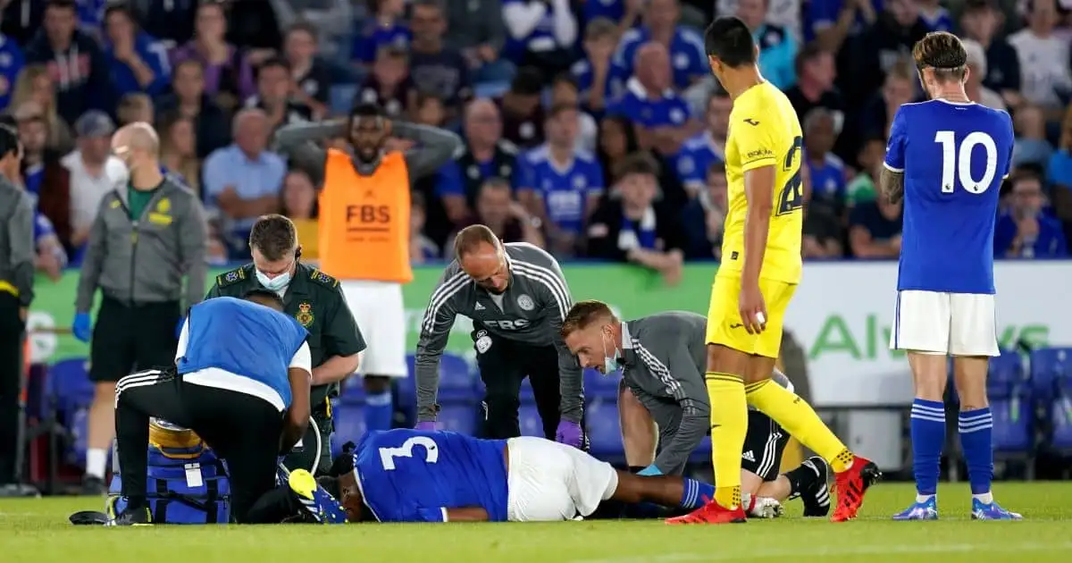 Wesley Fofana injury Leicester TEAMtalk