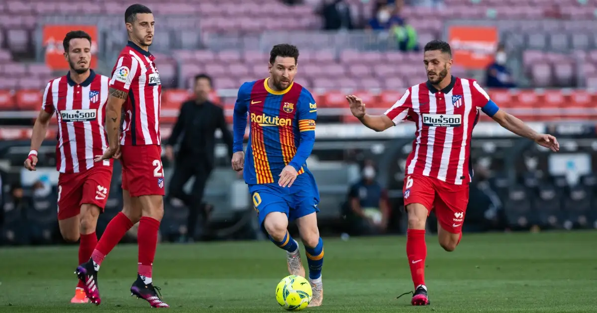 Lionel Messi Mario Hermoso
