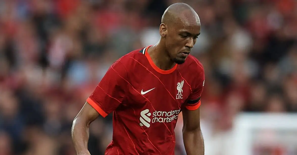 Fabinho pre-season friendly match between Liverpool FC and CA Osasuna at Anfield