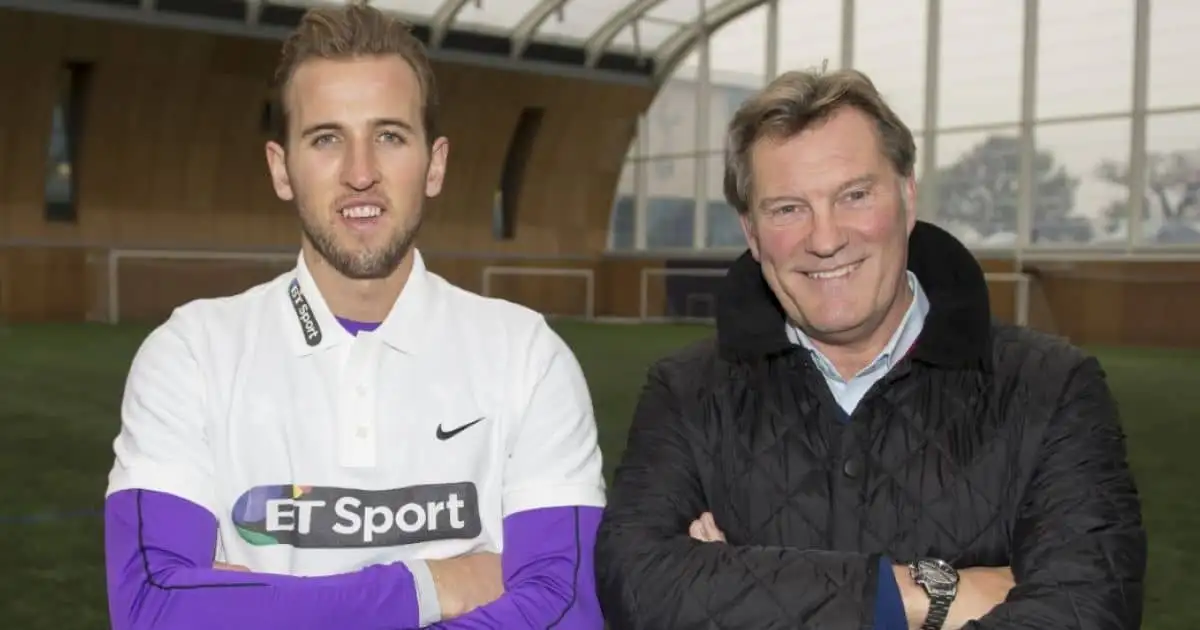Harry Kane and Glenn Hoddle at BT Sports event