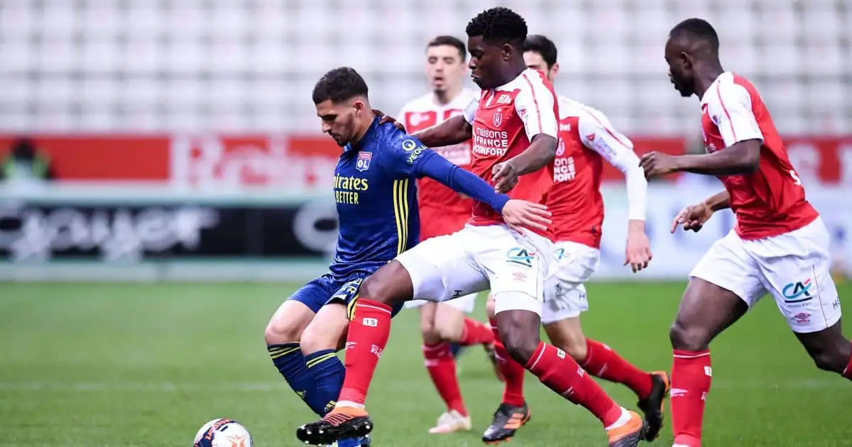 Houssem Aouar of Lyon