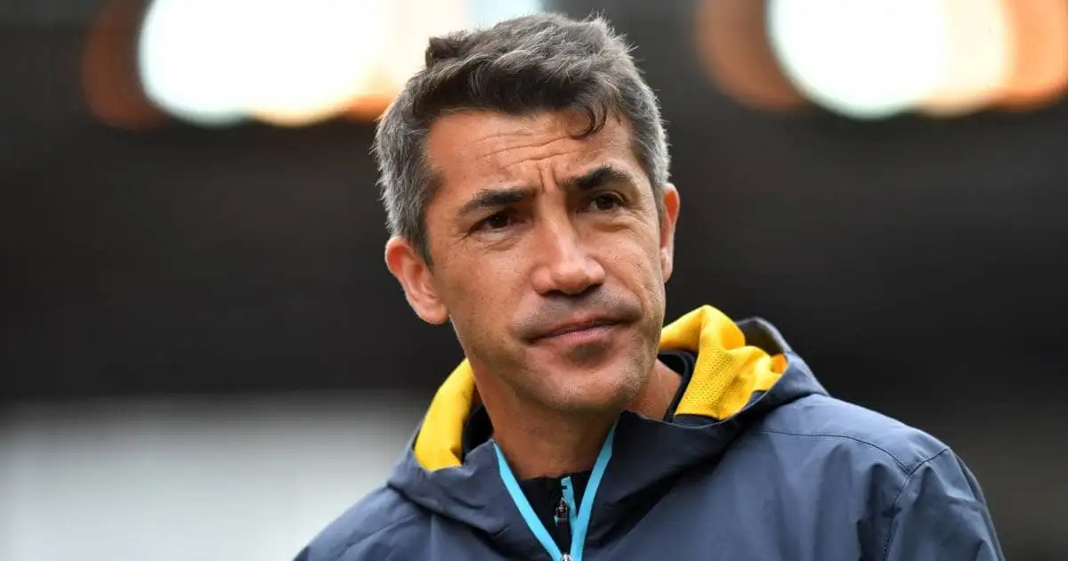 Bruno Lage in Wolves friendly vs Stoke in July 2021