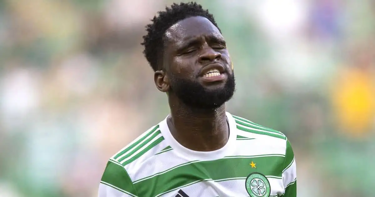 Celtic's Odsonne Edouard during the UEFA Champions League second qualifying round, first leg match at Celtic Park, Glasgow