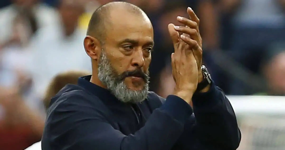 Tottenham Hotspur manager Nuno Espirito Santo after Premier League between Tottenham Hotspur and Manchester City at Tottenham Hotspur stadium