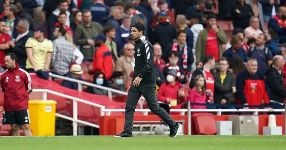 Arsenal manager Mikel Arteta