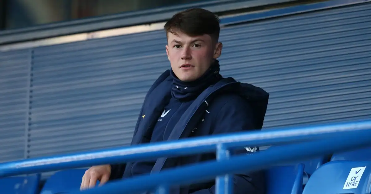 Nathan Patterson Ibrox stands April 2021