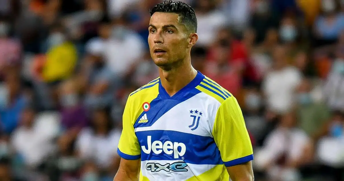 Cristiano Ronaldo during Juventus vs Udinese, August 2021