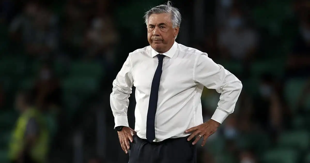 Carlo Ancelotti Real Madrid boss 2021-22 season