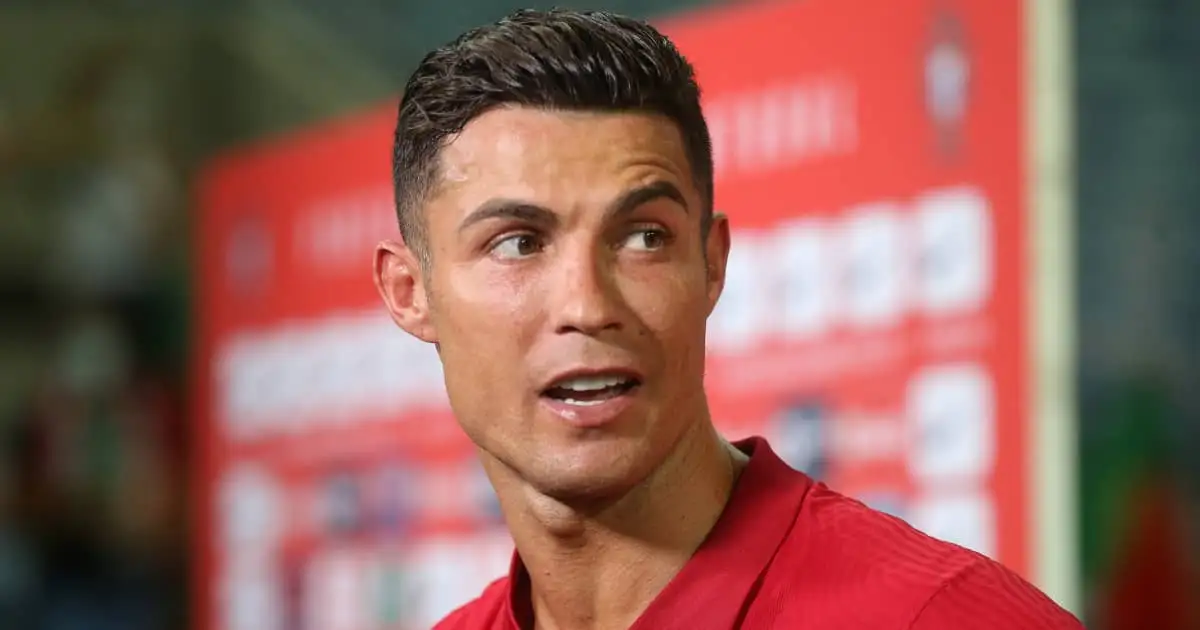 New Man Utd striker Cristiano Ronaldo on international duty with Portugal 2021
