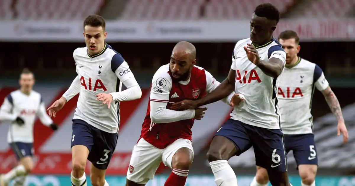 Davinson Sanchez, Sergio Reguilon, Alexandre Lacazette