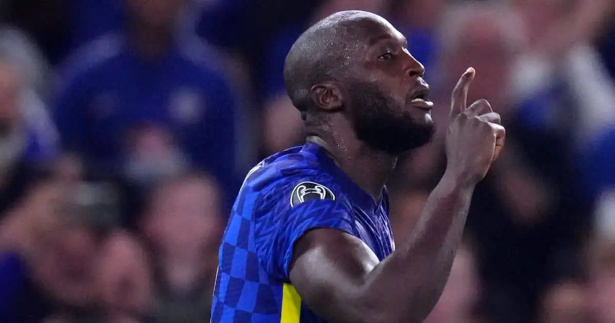 Romelu Lukaku Chelsea scores v Zenit September 2021