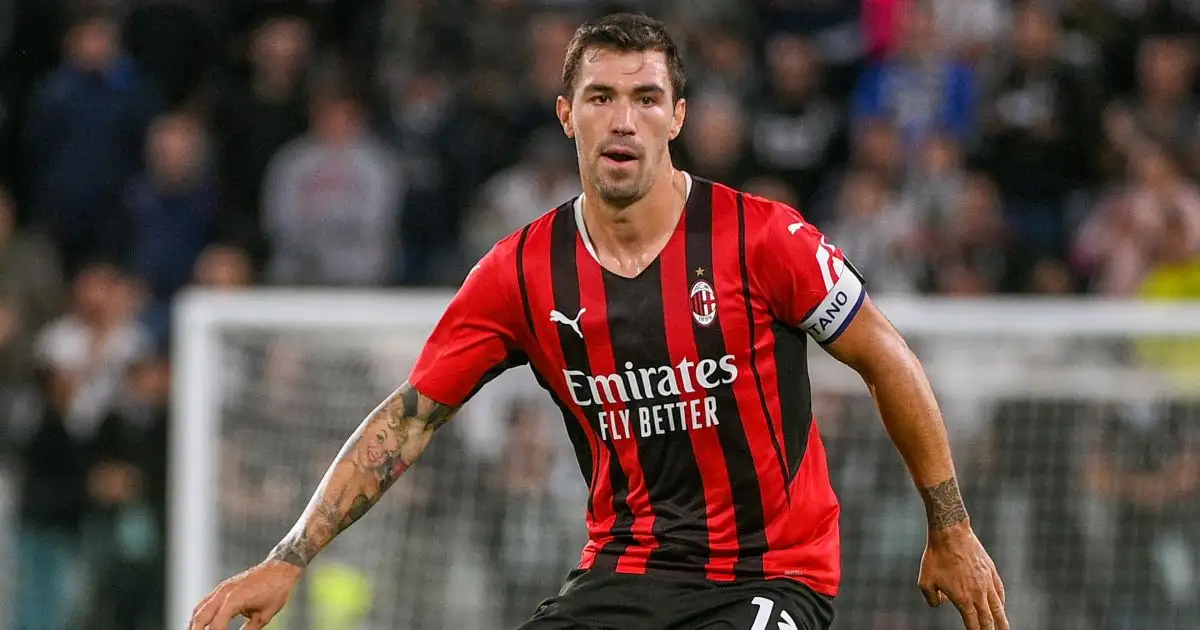 Alessio Romagnoli AC MIlan v Juventus September 2021