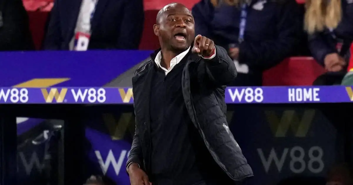 ‘We know we are capable’; Vieira reveals Palace masterplan ahead of Man City double bid