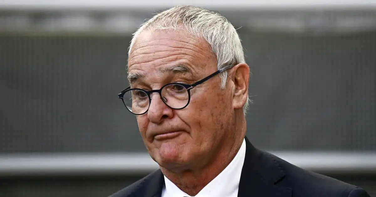 Claudio Ranieri before Serie A match between Inter and Sampdoria