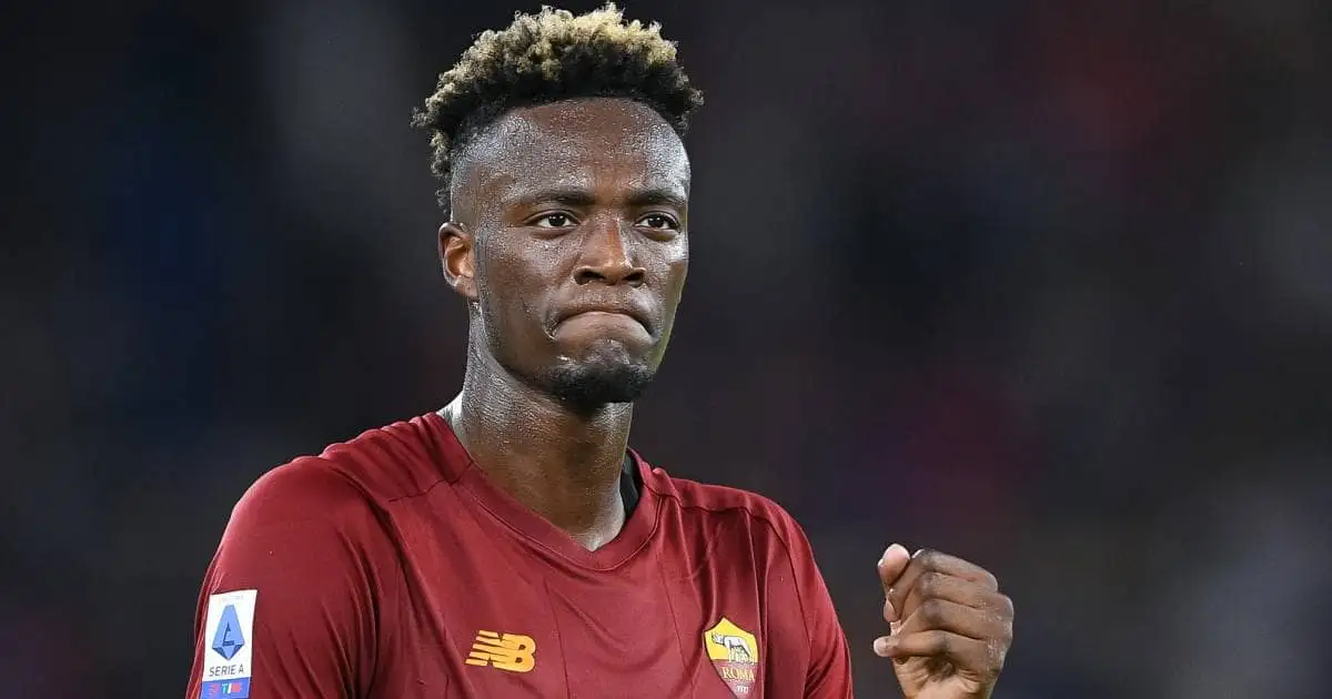 Tammy Abraham after Roma win