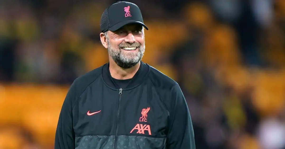 Jurgen Klopp Liverpool September 2021