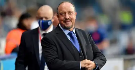 Red-hot Everton star reveals Benitez role in rejecting Champions League offer