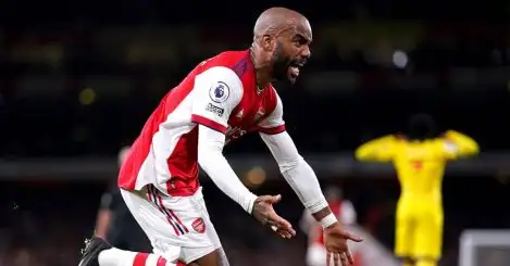 Last-gasp Lacazette strike ruins Vieira’s Arsenal return as Palace denied Emirates win