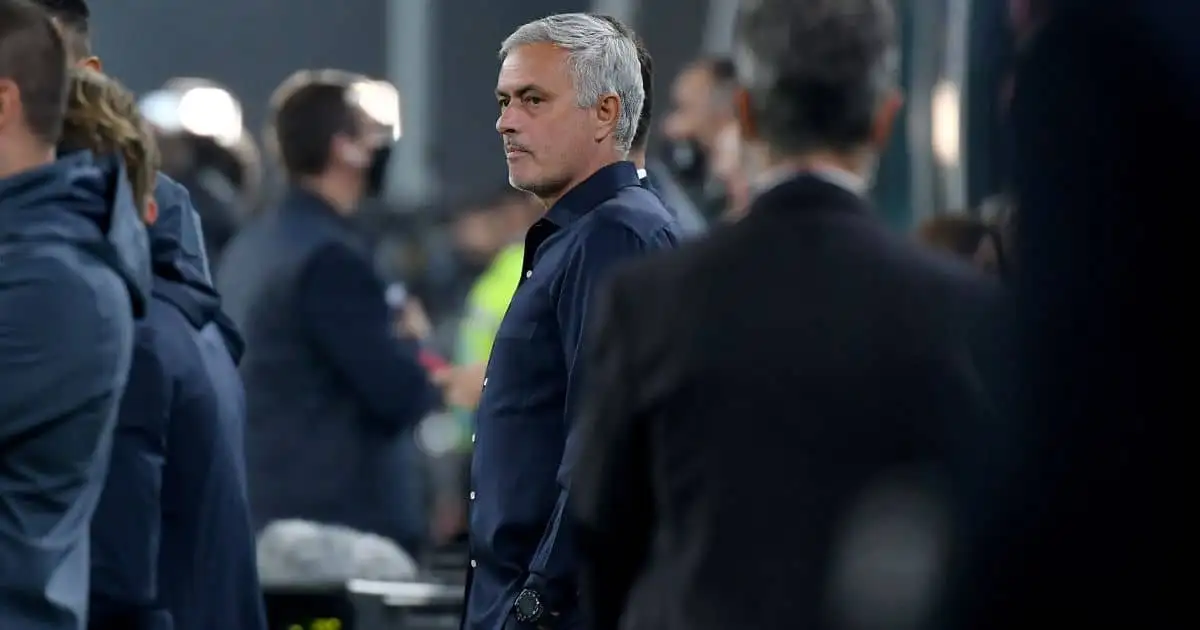 Jose Mourinho Roma October 2021