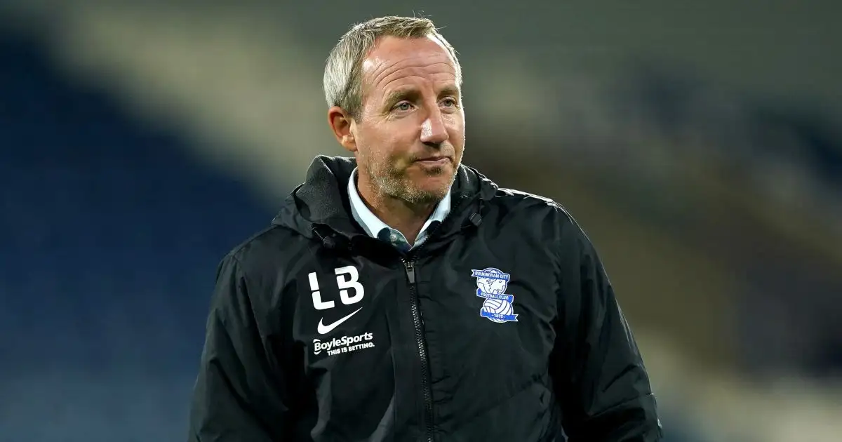 Birmingham City manager Lee Bowyer ahead of the Sky Bet Championship match