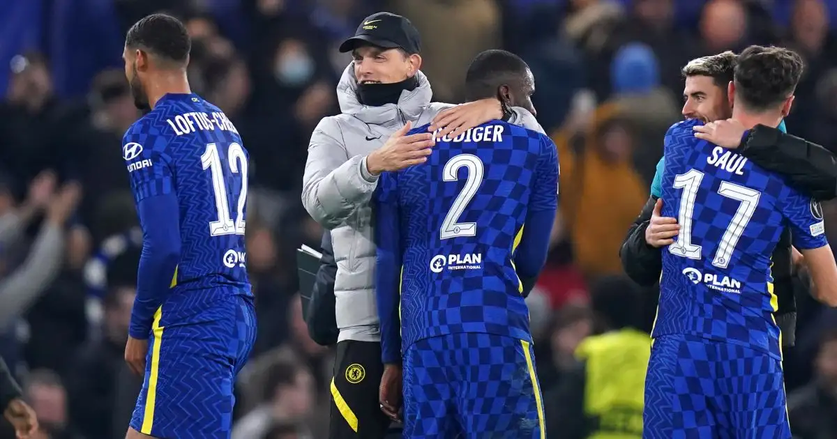 Thomas Tuchel celebrates Chelsea win over Juventus