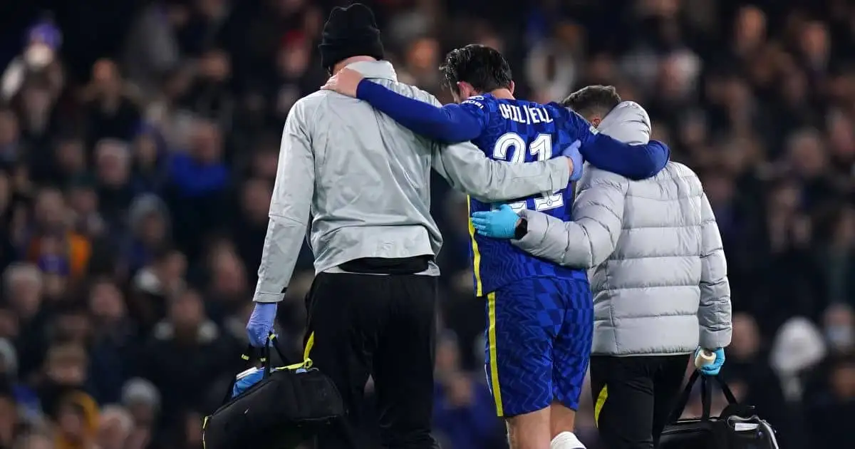 Ben Chilwell Chelsea injury November 2021