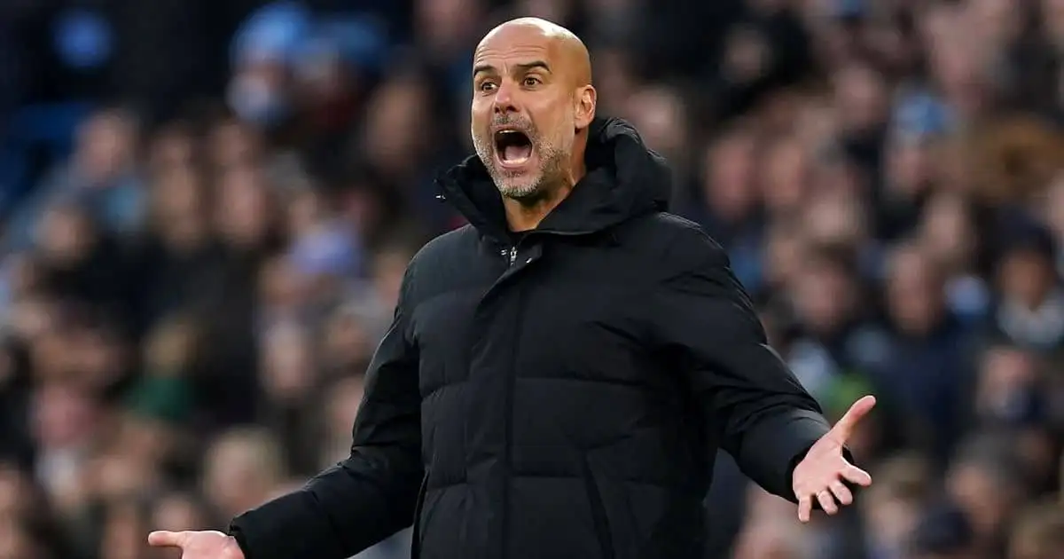 Pep Guardiola Man City November 2021