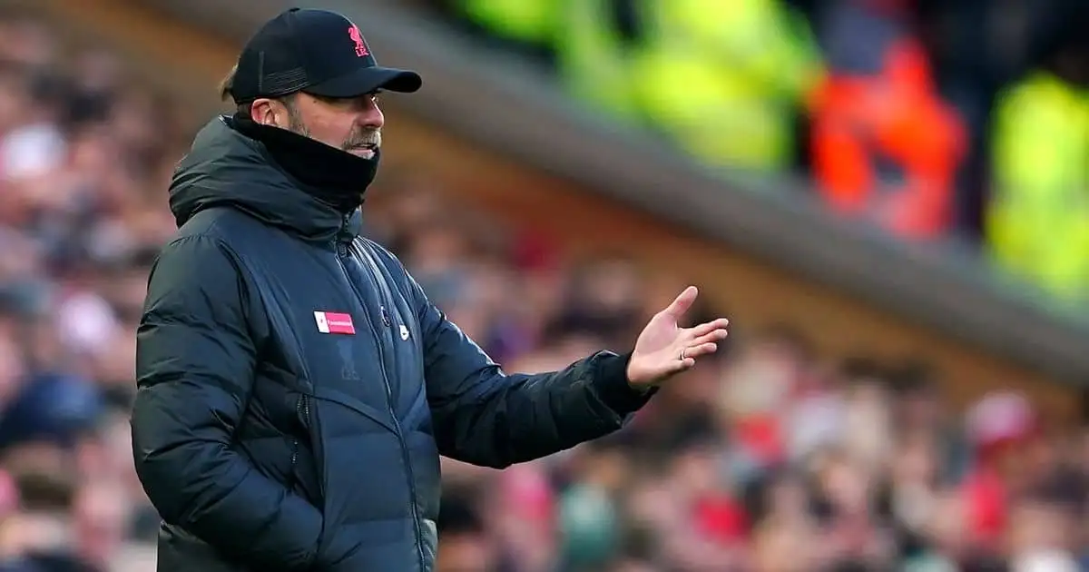 Klopp given January transfer advice for ‘not good enough’ Liverpool star, as Prem side circle