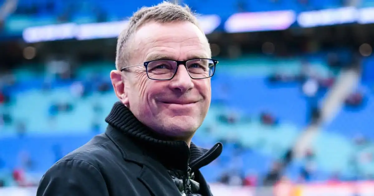 Ralf Rangnick during the Bundesliga match between RB Leipzig SV Werder Bremen in December 2018