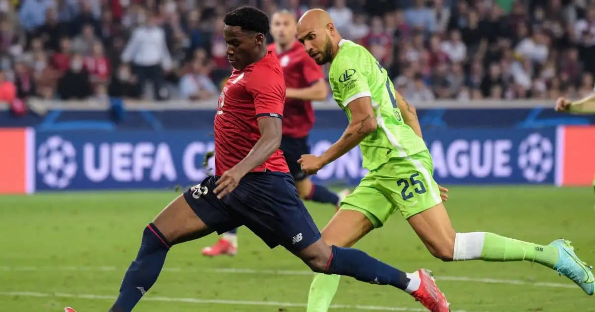 Jonathan David, Lille v Wolfsburg September 2021