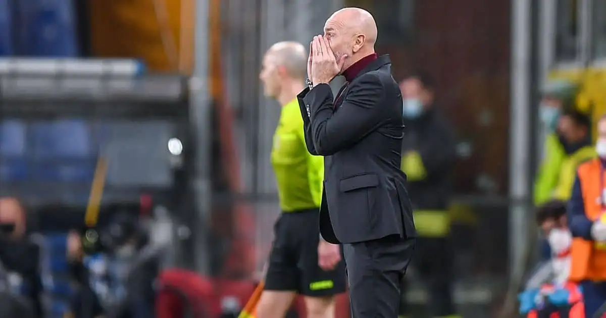 AC Milan manager Stefano Pioli, December 2021