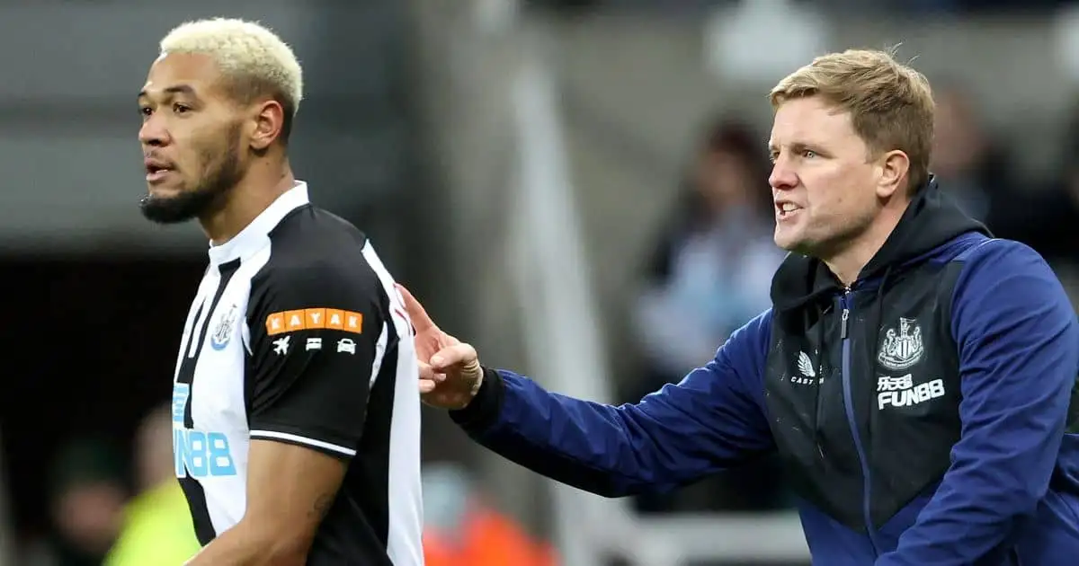 Eddie Howe Joelinton Newcastle 2021 TEAMtalk1