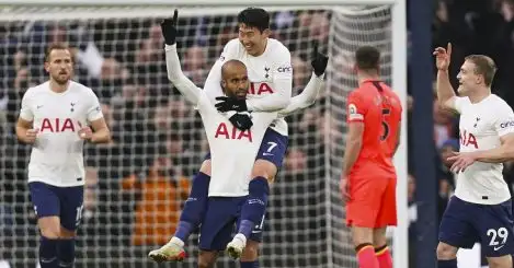 Lucas Moura rises high, Harry Kane levels record as Tottenham cruise past  10-man Crystal Palace