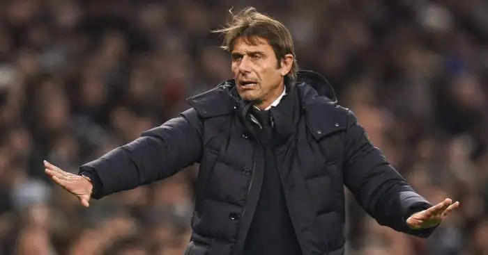 Antonio Conte managing Tottenham Hotspur