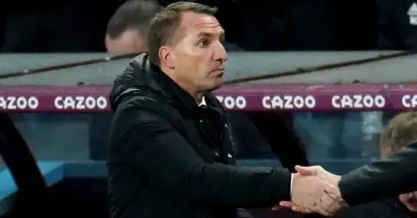 Rodgers names one ‘big disappointment’ Leicester take away from Aston Villa loss