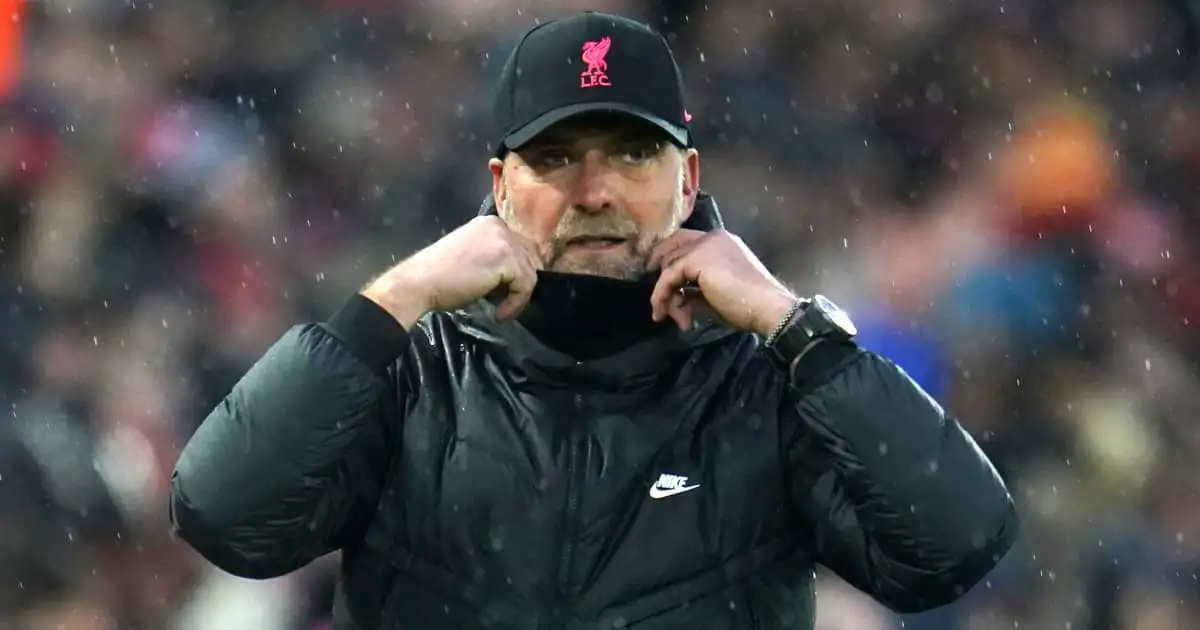 Liverpool manager Jurgen Klopp 2021